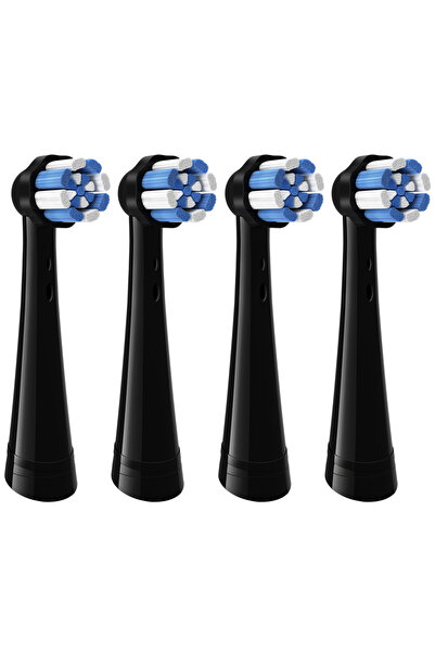 Choice1 4pcblue-black 2026 new toothbrush replacement brush head, compatible ...