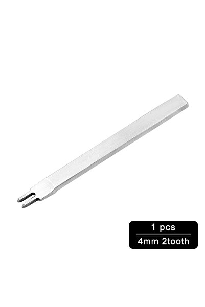 Choice11 قطعة واحدة من أداة ثقب الجلد ذات الشوكتين 4 مم من MIUSIE، قطعة واحدة...