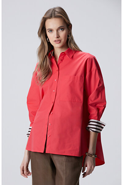 Network Nar Çiçeği Gömlek