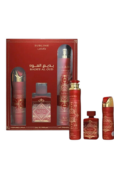 lattafa Badee Al Oud Sublime – unisex gift set