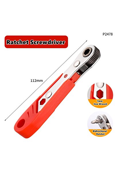 Choice4 مجموعة مفكات براغي صغيرة بزاوية قائمة ومفتاح ربط بسقاطة، قطعة واحدة، ...