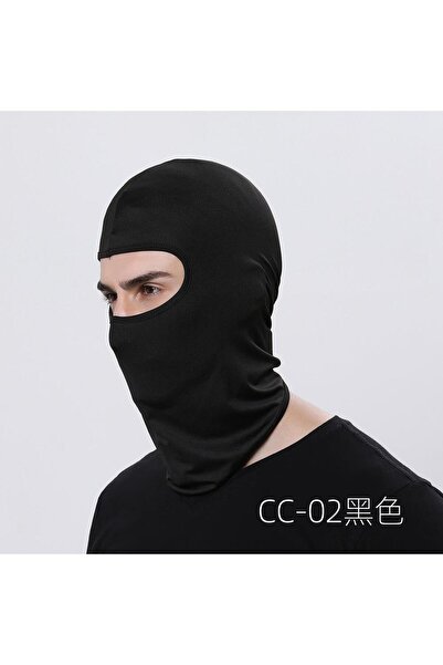 Choice4 CC02-Black Outdoor Cool Sunscreen Balaclava Motorcycle Face Mask Lycr...