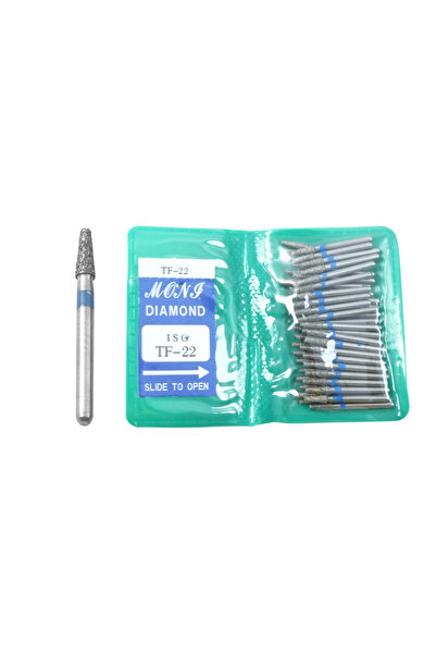 Choice TF-22 50 قطعة/ حقيبة مثاقب ماسية عالية السرعة لتلميع وتنعيم الأسنان 1....