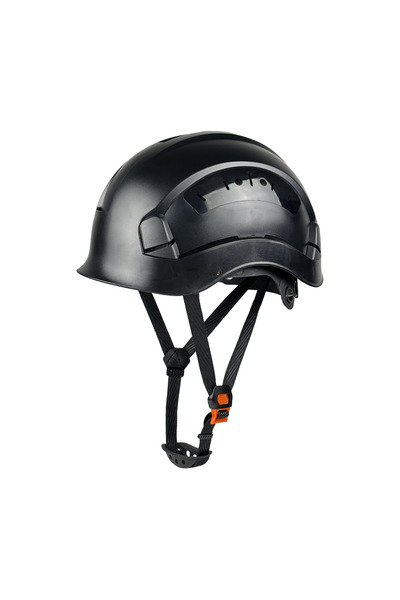 Choice3 خوذة أمان سوداء معتمدة من الاتحاد الأوروبي (CE) للبناء، مصنوعة من ماد...