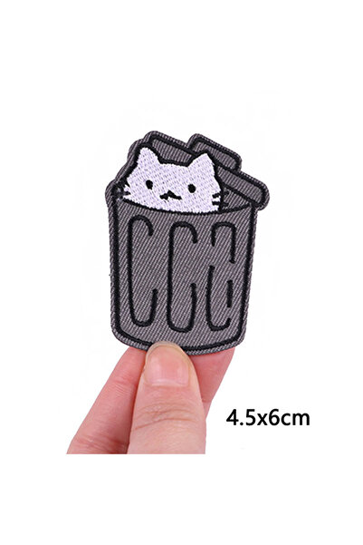 Choice29 PE6917CT Animal Cat Embroidery Patch Cartoon Iron On Patches for Clo...