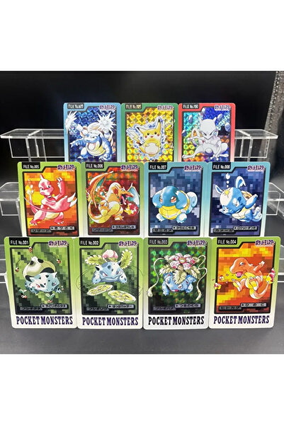 choice2 Bandai 11pcs PTCG 1997 POCKET MONSTERS Charizard Blastoise Eevee DIY ...