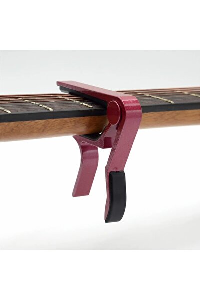 Choice6 Red High Quality Aluminium Alloy Guitar Capo Guitar Accessories Quick...