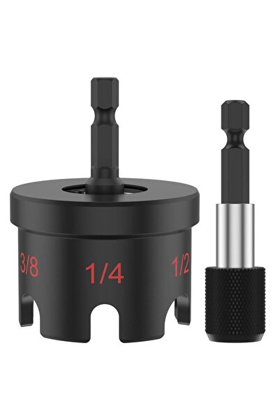 Choice3 مفتاح ربط صواميل سداسي من سبائك الألومنيوم، مطلي باللون الأسود، مناسب...