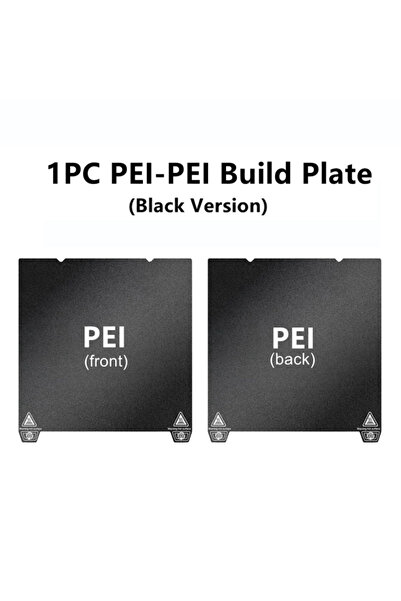 Choice10 قطعة واحدة من مادة PEI-PEI سوداء اللون لطابعة Ender 3 V3 SE، لوحة بن...