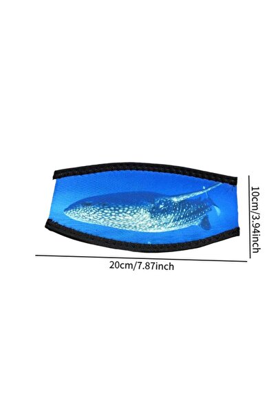 Choice8 غطاء حزام الغوص المصنوع من النيوبرين، حزام قناع الغوص، لفّ واقي للشعر...