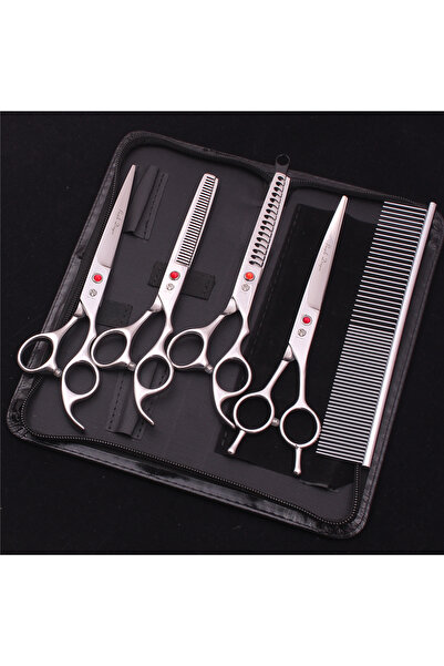 Choice14 طقم مقصات تزيين الكلاب Z3002-Yin-U5 Purple Dragon، مقصات منحنية من ا...