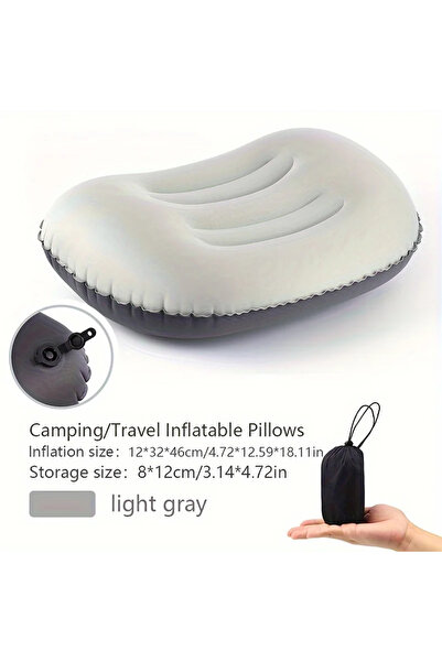 Choice5 See below for size descriptions gray Camping Pillow with Ultralight I...