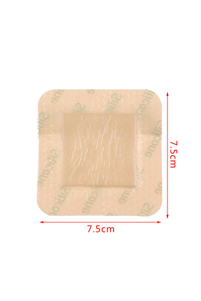 Choice1 5PCS 7.5X7.5cm 5pcs PU medical silicone foam dressing waterproof and ...