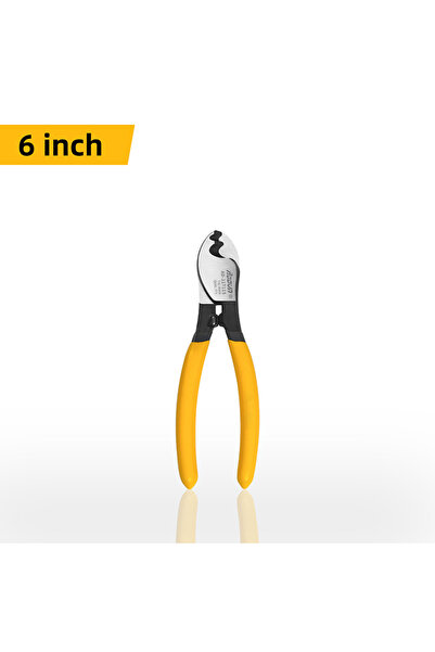 Choice4 قاطع كابلات معزولة مقاس 6 بوصات، كماشة كهربائية احترافية، أداة تجريد ...