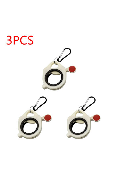 Choice6 منظم ربطات كابلات فلورسنت مكون من 3 قطع (10-1 قطعة) مصنوع من البلاستي...