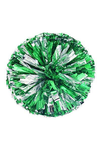 Choice5 32cm 2pc Green Colorful Cheerleading Pom Poms Girls Kids Finger Cheer...