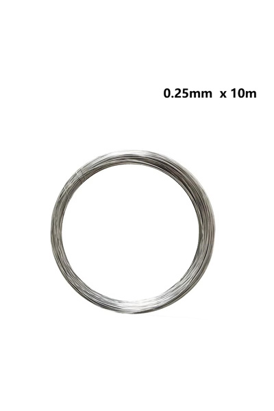 Choice15 سلك نيكروم مقاوم للقطع، قطر 0.25 مم - 10 أمتار، قطعة واحدة، قطر 0.1-...