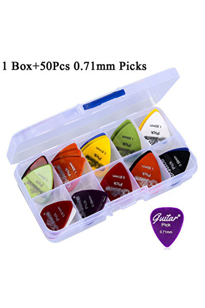 Choice8 1 Box and 50 0.71mm 50Pcs/Set Electric Guitar k Acoustic Music ks Ple...