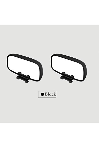 choice2 مرآة رؤية خلفية سوداء مكونة من قطعتين مع مرآة النقطة العمياء، ومرآة م...