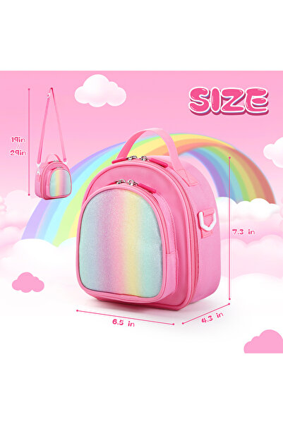 Choice3 حقيبة حمل وردية اللون لجهاز Yoto Mini (إصدار 2024) - حقيبة تخزين للسف...