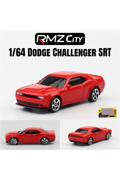 Choice23 سيارة دودج تشالنجر SRT 1/64 RMZ CiTY لعبة مصغرة مصبوبة من المعدن، عج...