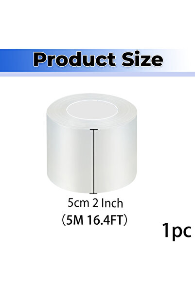 Choice3 شريط عازل شفاف للنوافذ ضد العوامل الجوية، مادة مانعة للتسرب لعزل فجوا...