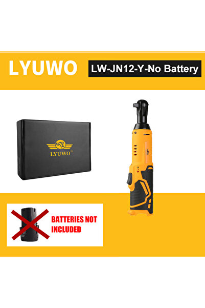 Choice1 LW-JN12-Y-NoBattery LYUWO 12V 3/8 مجموعة أدوات كهربائية قابلة لإعادة ...