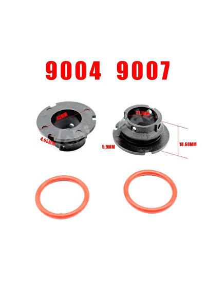 Choice10 9004 9007 1 Pair Car LED headlights Adapter Holder Base for H7 H4 H3...