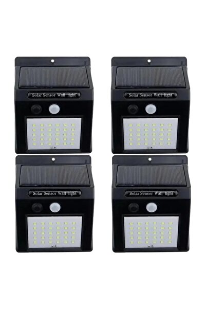 Choice 4pcs 30 LED Solar Motion Sensor Wall Light IP65 Waterproof Outdoor Sec...