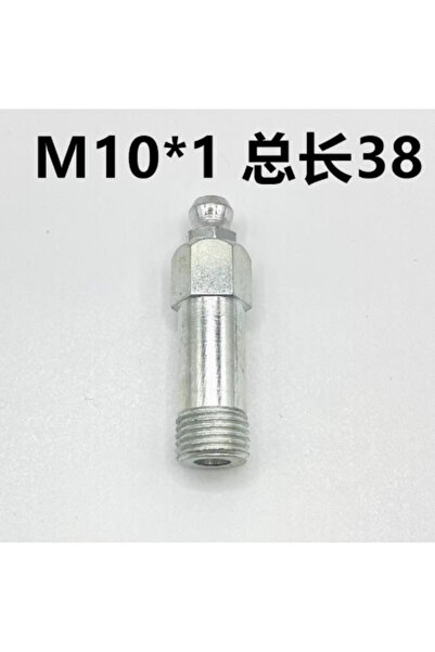 choice2 10 قطع M10 طول 38 مم، 10 قطع حلمة تشحيم طويلة، وصلة رأس خاصة M6 M8 M10