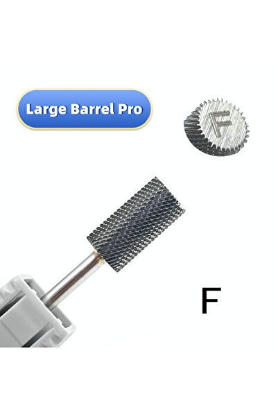 Choice5 مثقاب أظافر عالي الجودة من كربيد التنجستن، LB-F، بقطر 6.6 مم، ورأس كب...