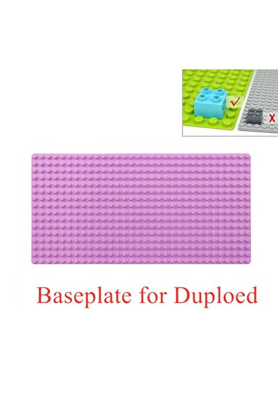 Choice8 مجموعة مكعبات بناء كبيرة الحجم، 16*32 نقطة، لون بنفسجي، ملحقات بناء، ...