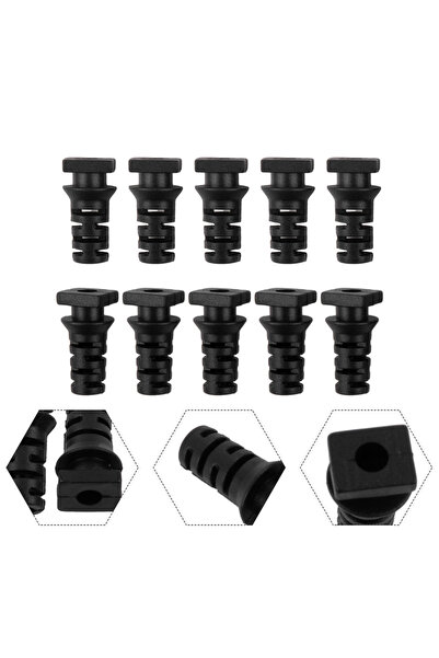 Choice1 10 قطع من موصلات غدة الكابلات السوداء مقاس 3.5 مم (3.5/4/5 مم) لتخفيف...