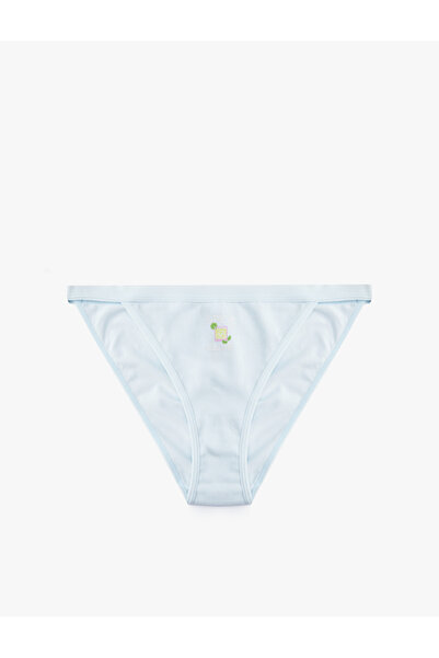 Koton Pamuklu Rahat Kalıp Baskılı Brazilian Külot