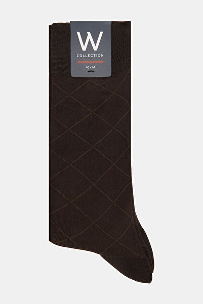 W Collection جوارب منقوشة عالية الجودة من الخيزران