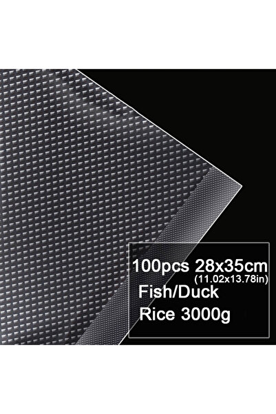 Choice 28×35 سم، 100 قطعة، 100 قطعة/عبوة، حقيبة تخزين بلاستيكية لماكينة تغليف...