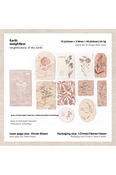 Choice1 ملصقات ورقية بنكهة الفانيليا من c Journal GO، 30 قطعة/علبة، مثالية لت...