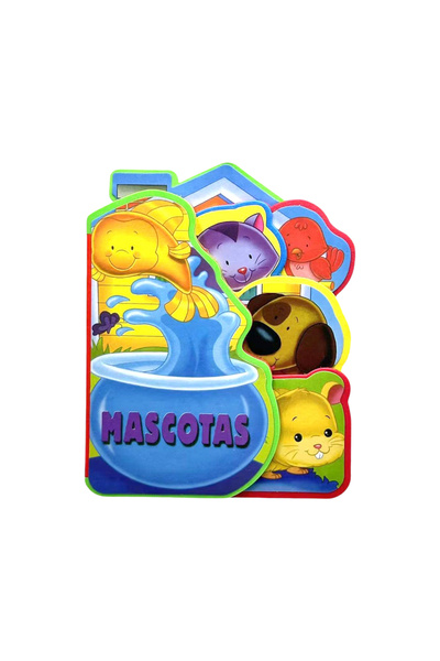 choice2 YC500-3 كتاب قصص مصور للأطفال باللغة الإسبانية من الورق المقوى، يصور ...