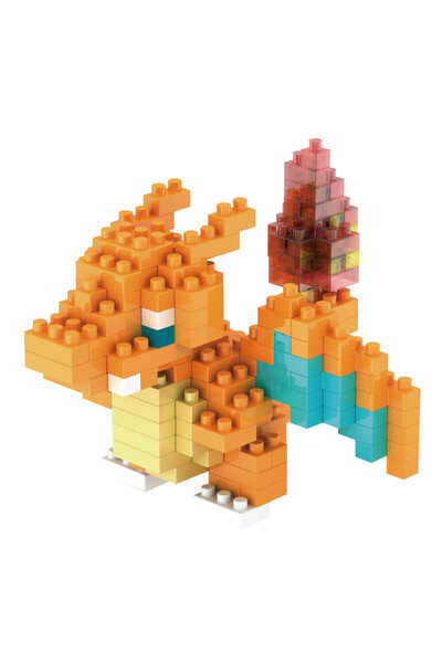 Choice36 بدون صندوق، ١٠٣ مكعبات بوكيمون صغيرة كرتونية للبناء، بيكاتشو، تشاريز...