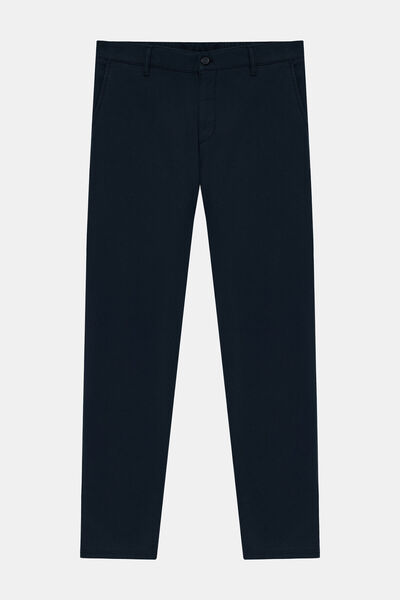 W Collection Dark Blue Tight-Legged Sports Pants