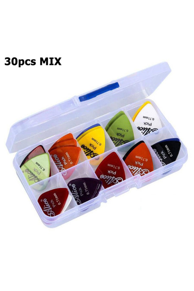 Choice6 30 قطعة متنوعة، 30 قطعة معبأة في علبة، مصنوعة من مادة ABS، بسماكات مت...