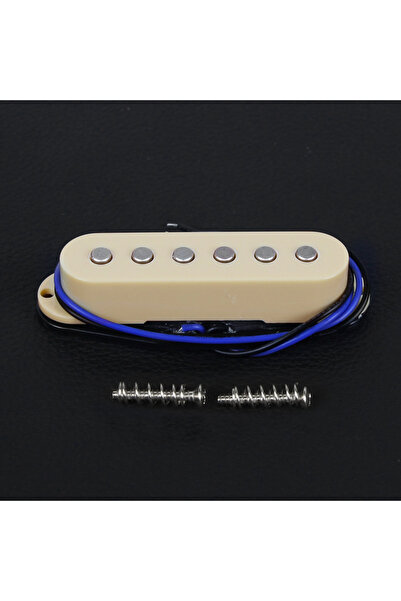 Choice5 Middle Cream FLEOR 1PCS Alnico 5 ST Electric Guitar Single Coil kup F...