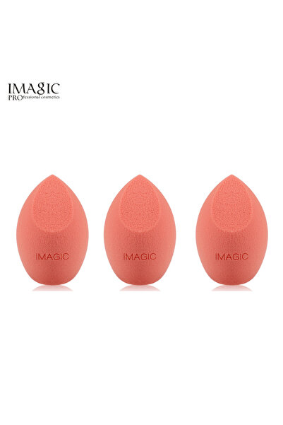 Choice3 إسفنجة مكياج IMAGIC TL-435-10-3pc، 3 قطع، للاستخدام الرطب والجاف، إسف...
