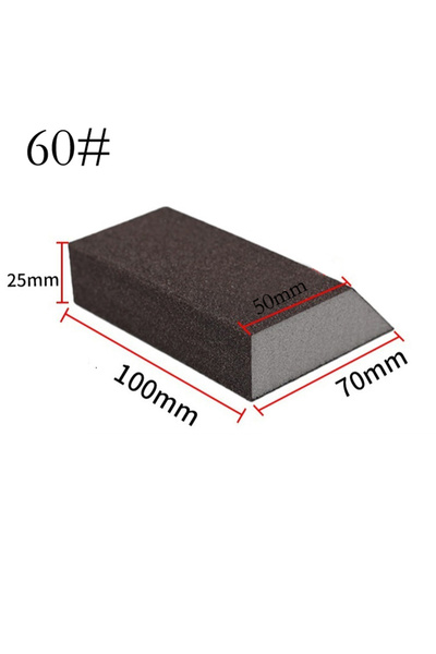 Choice Grit 60 Sanding Sponge Blks 60-240Grit Wall Tile Grinding Sponge Sand ...