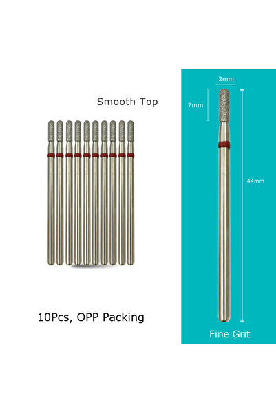 Choice22 C0207D-F(D) رؤوس حفر أظافر ماسية من HYTOOS، مناسبة للمانيكير وإزالة ...