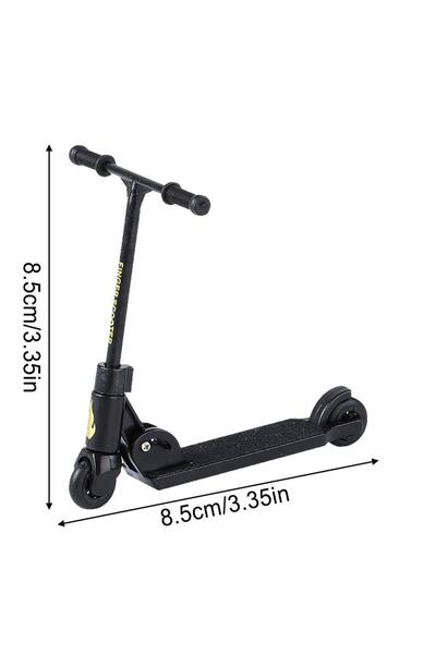 choice2 سكوتر أسود قابل للطي، لعبة تفاعلية للأصابع، سكوتر ركل من النوع T مع ف...