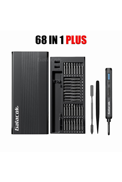 Choice3 68 in 1 PIUS 68/76 IN 1 Precision Electric Screwdriver Set 5 Levels A...