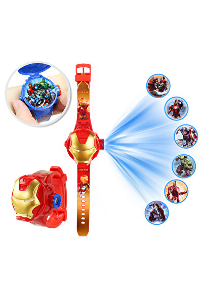 Choice3 NTY-GTX 2025 New 3D Projection Spiderman Children Watches for Kids Fr...