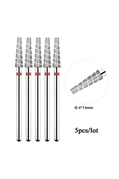 Choice18 مثقاب أظافر تورنادو الماسي 19F 5Ps، روسي معالج مسبقًا، مثقاب فني للأ...