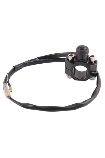 choice2 زر إيقاف وتشغيل عالمي للدراجات النارية مصنوع من مادة CNC سوداء اللون،...